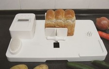 Food Workstation - One Handed Food Preparation Board - Disability Kitchen Aids.