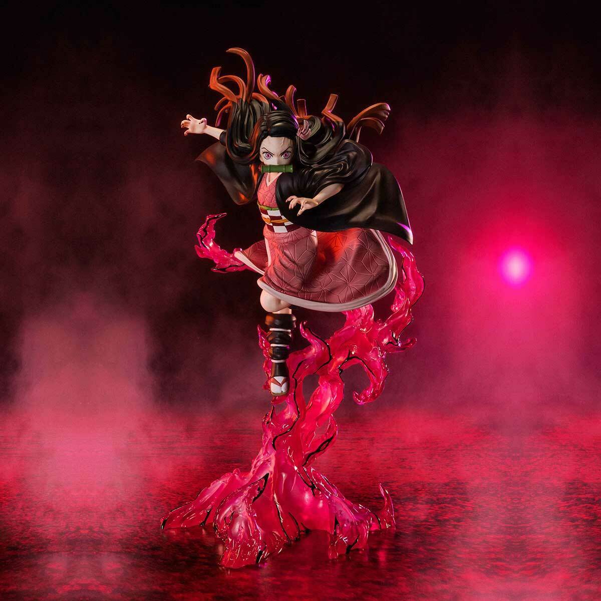 Action Figure Demon Slayer Nezuko Kamado Blood Demon Art - Bandai