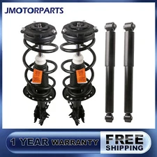 Full Set Struts Assy Shock Absorbers For 08-12 Nissan Rogue FWD AWD Front & Rear