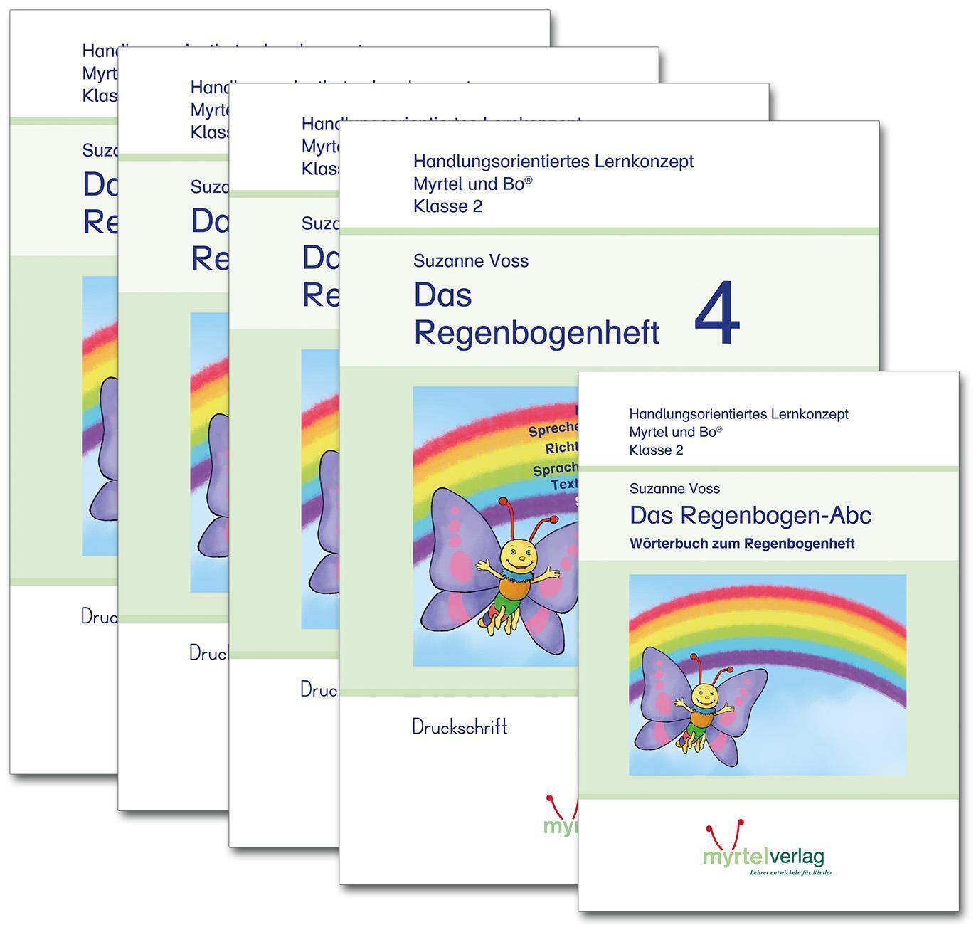 Thumbnail - Regenbogenhefte (druckschrift). Paket | Suzanne Voss | Deutsch |