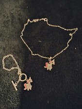 Vtg My Little Pony Jewelry Lot of 4 Piece Set Collection