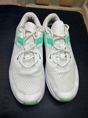 Nike MC Trainer Damengröße 10 weiß/grün sportliche Laufschuhe - Bild 3 von 9