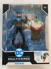 Rare Mcfarlane DC Universe Teen Titans NIGHTWING Figure BEAST BOY BAF Chest MIB