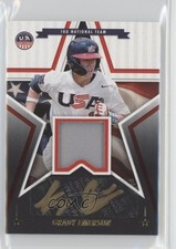 2025 Stars and Stripes Signature Materials Black Gold Grady Emerson Auto 0j81