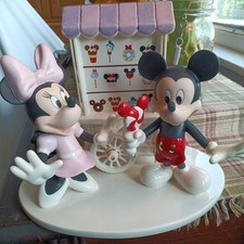 Lenox Sweet Treats with  Mickey and Minnie Figurine Set Of 2
