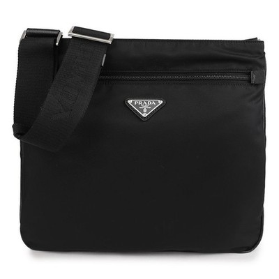 Prada Nylon Dreieck Umhängetasche 141983294
