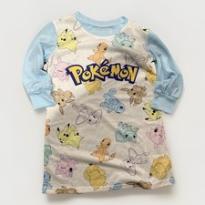 Kids Pokemon Pajama Sleep Shirt Size 4 New with Tags Long Sleeved Pikachu