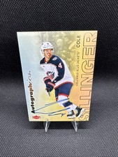 COLE SILLINGER  2025/26 Upper Deck Flair AUTOGRAPHICS - Blue Jackets #A-SI