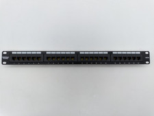 TRENDnet TC-P24C6 P24T-KAA 24 Port Cat6 Punch Down Patch Panel