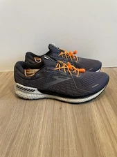 Brooks Shoes Mens 10 EE Wide Gray Adrenaline GTS 21 Running Walking Comfort