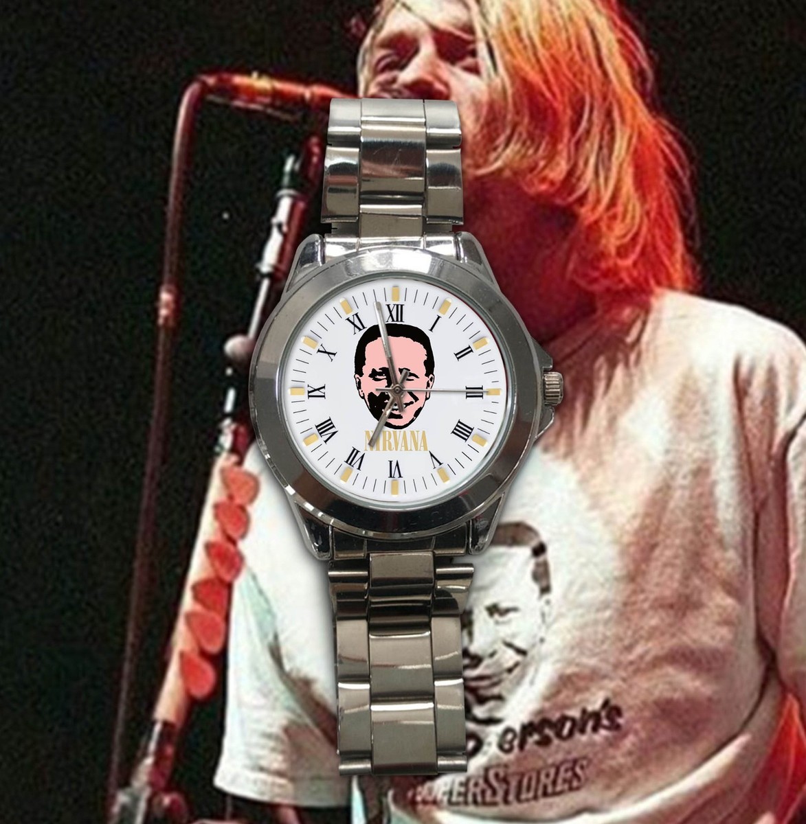 Tom Peterson NIRVANA UNISEX Size Wrist Watch Favorite Accessory