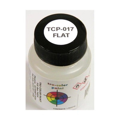 FLAT Finish 1-oz bottle (Airbrush-ready) Tru-Color Paint