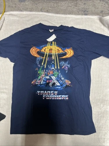 Transformers T Shirt Hasbro In Advance Single S 1990s vintage concert t-shirt, vintage, size XL, single stitch, B+ condition