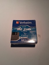 Verbatim Datalife 10 Pack 3.5" Floppy Disks MF 2HD 1.44MB New Sealed