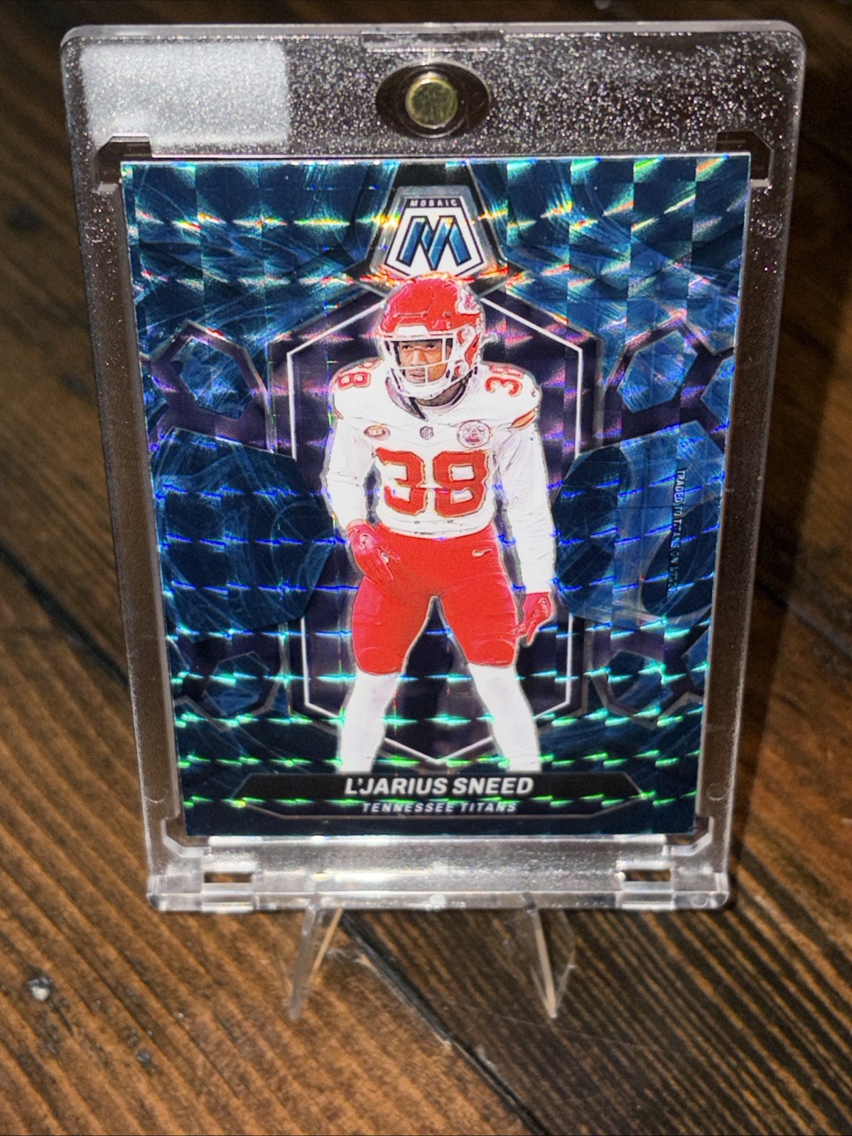 2024 Panini Mosaic - L'Jarius Sneed #217 Genesis Mosaic Prizm