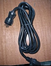China 3-pin Angle Type Plug To IEC C13 Power Cord 1.5mm, 10A,250V