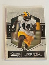 James Starks 2010 Panini Classics #148 Rookie Card 347/999 Green Bay Packers RC. rookie card picture