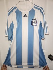 Argentina Home football shirt 2010 SoccerAdidas Jersey Mens Size XL