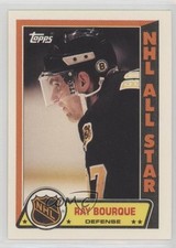 1989-90 Topps Sticker Inserts Ray Bourque #7 HOF 0a4