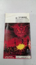 Konami Contra Spirits Game for NES Classic Box & Manual Included Used