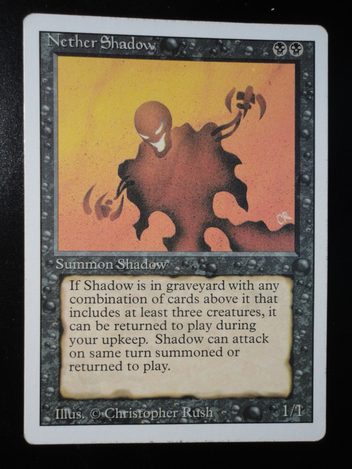 Nether Shadow Revised Edition LP Lightly Played MTG Magic the Gathering
