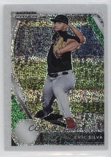 2021 Panini Prizm Draft Picks White Sparkle Eric Silva #PDP115 11oq