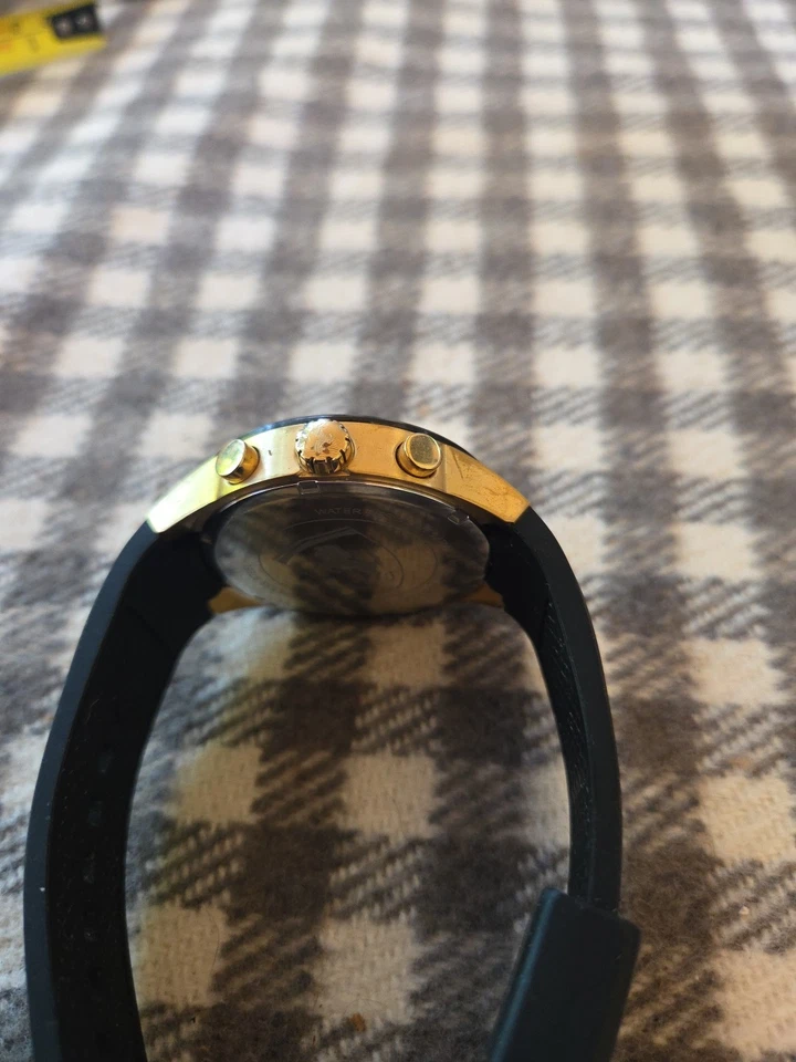 Reloj de pulsera Ferrari Race Day negro silicona batería fresca 8,5" para hombre Foto 3 de 4