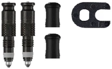 Schwalbe Clik Valve Conversion Kit - Presta Valve Pair with Secure Click System