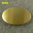 Solid Brass Oval Belt Buckles For 1.5 inch Belt / Men's Belt Pin Buckle Z069N