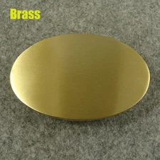 Solid Brass Oval Belt Buckles For 1.5 inch Belt / Men's Belt Pin Buckle Z069N