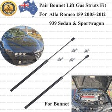 2 Bonnet Gas Struts For Alfa Romeo Spider 2006-2012 JTS Selespeed V6 Convertible