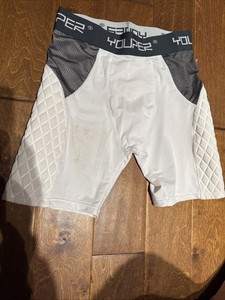 Youper Compression Sliding Shorts With Cup Pocket Size Large