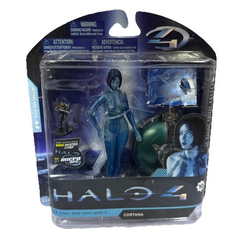 Halo 4 Series 1 Cortana Actionfigur mit Micro Ops Master Chief McFarlane - Bild 1 von 7