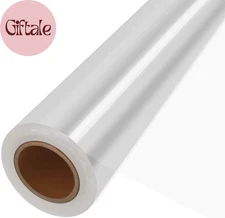 100 Ft Clear Cellophane Wrap Roll (31.5 in X 100 Ft) - 3 Mil Thicken Cellophane