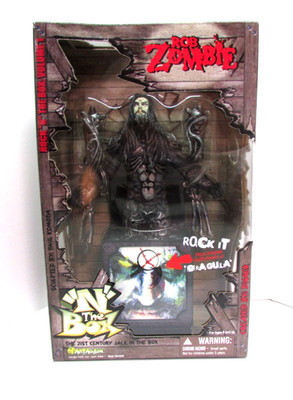 Rock  N The Box: Rob Zombie Figure 2001 Art Asylum Dragula w/batteries