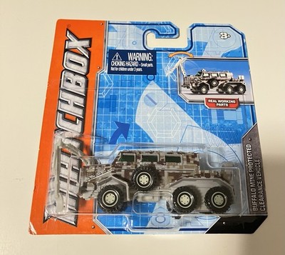 2012 Matchbox Buffalo Mine Protected Clearance Vehicle Working Parts 60th New