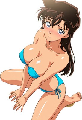 Ran Mouri Beach Scene Vinyl Car Decal Sticker 7'' Weatherproof