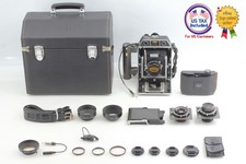 w/ 3 Cams 3 Lenses MINT Horseman 985 Camera Topcor 65mm 90mm 180mm 6x9 8EXP