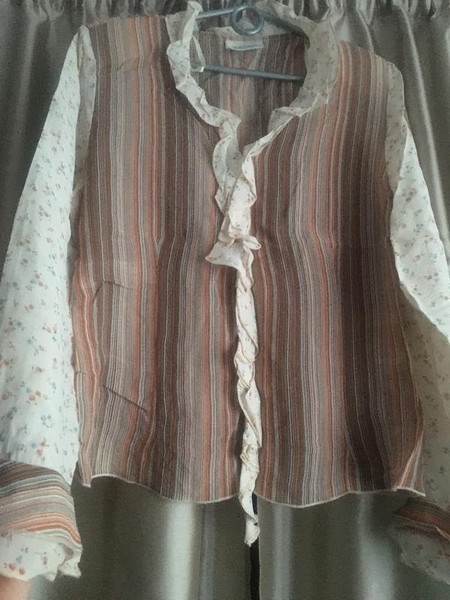 Women G.H. Bass & Co. Shirt Beige 40 / L / 48