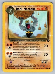 Dark Machoke 40/82 Team Rocket Uncommon