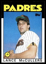 Lance McCullers 1986 Topps #44 Padres MLB READ FREE SHIPPING AutographDen