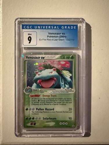 Venusaur ex graded CGC 9 for sale on eBay