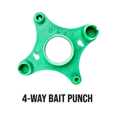 4-Way Bait Punch for Bread & Meat | Consistent Hookbaits | Compact Durable