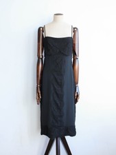 Gucci by Tom Ford Autumn/Winter 2002 Black Silk and Lace Slip Dress