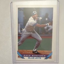 Topps 1993 Dave Winfield #131 Toronto Blue Jays Base Set MLB Baseball Card