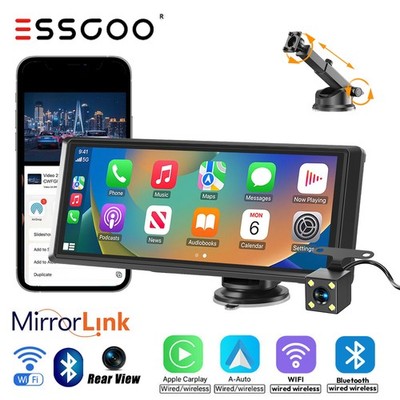 Autoradio Auto 8.1'' Touchscreen Wireless Apple CarPlay Bluetooth Car Radio W/Cam