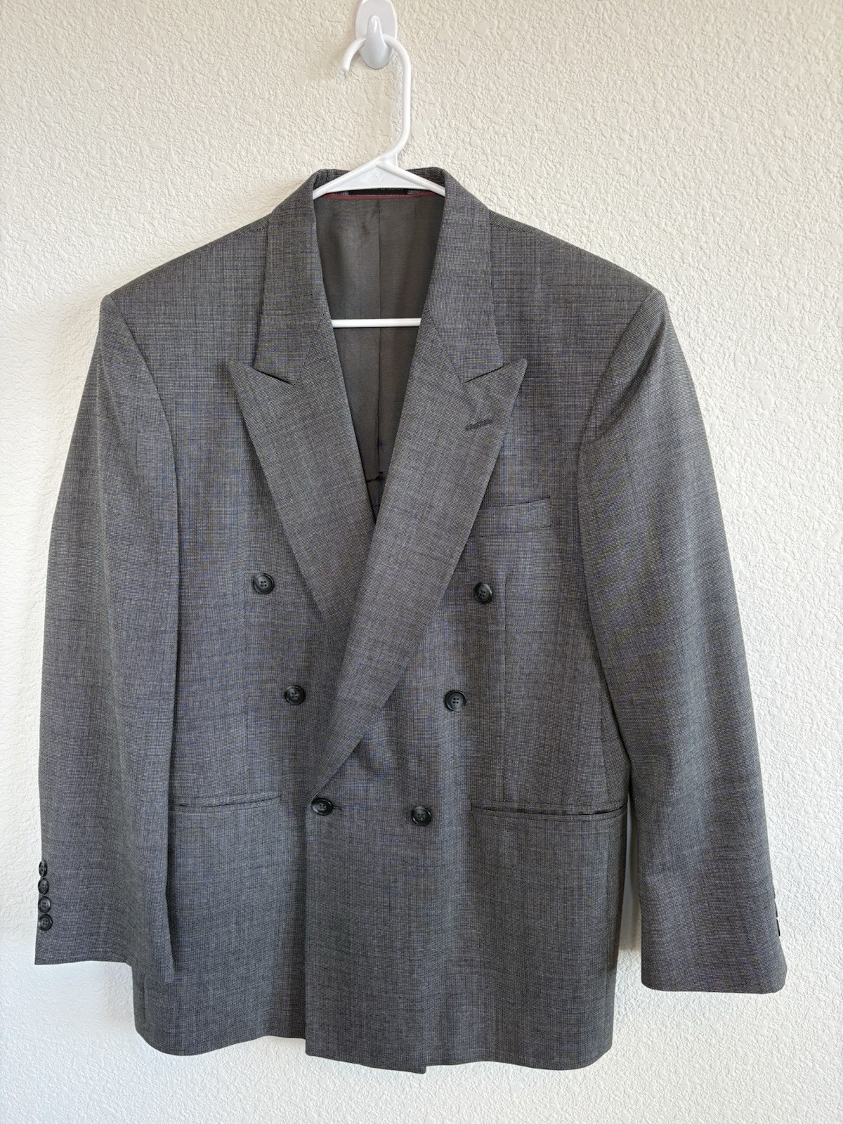 Stanley Blacker Medium Black Blazer Jacket - image 1