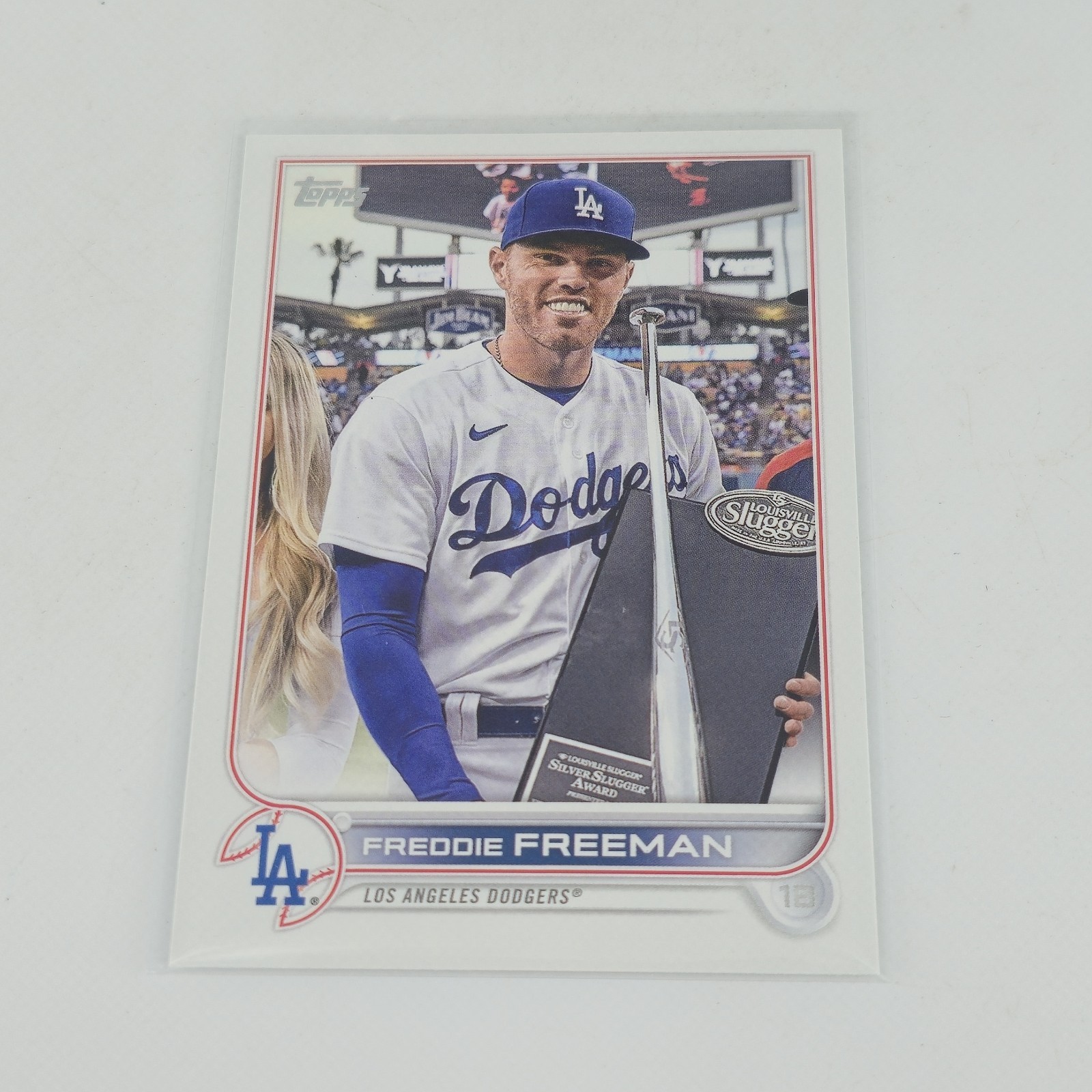 2022 Topps Update #US330 Freddie Freeman Image Variation SP LA Dodgers MVP