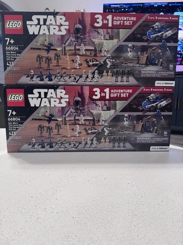 2x - LEGO 66804 Stars Wars CLONE WARS & THE MANDALORIAN Set 75372, 75373, 75391