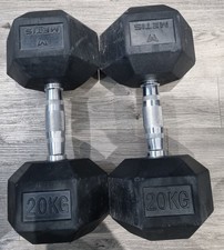 Metis HEx DUMBELL Weights 20kg Pair